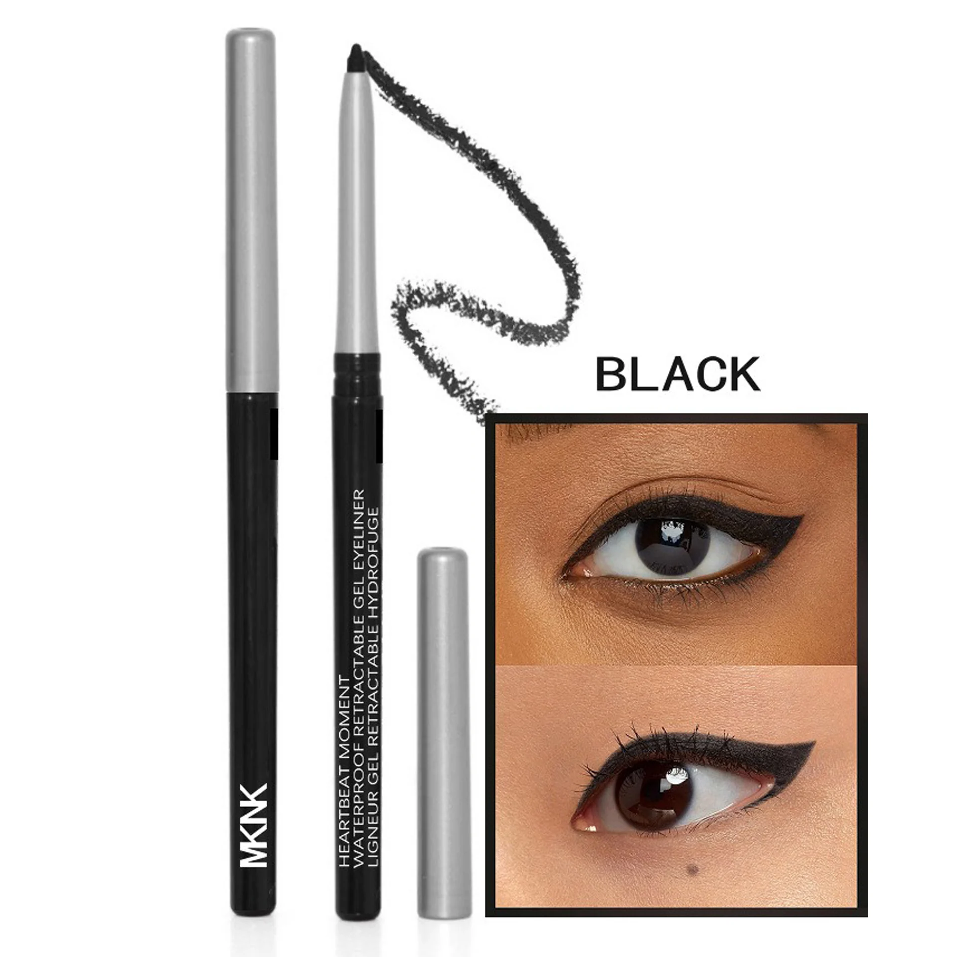 Flüssiger Eyeliner In Mattschwarz Wasserfest Und Langanhaltend_voghion.com