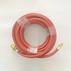 Manguera de goma de 12M con acoplador rápido tipo europeo macho y hembra, tubo de manguera neumática, herramienta de compresor de aire, conector rápido