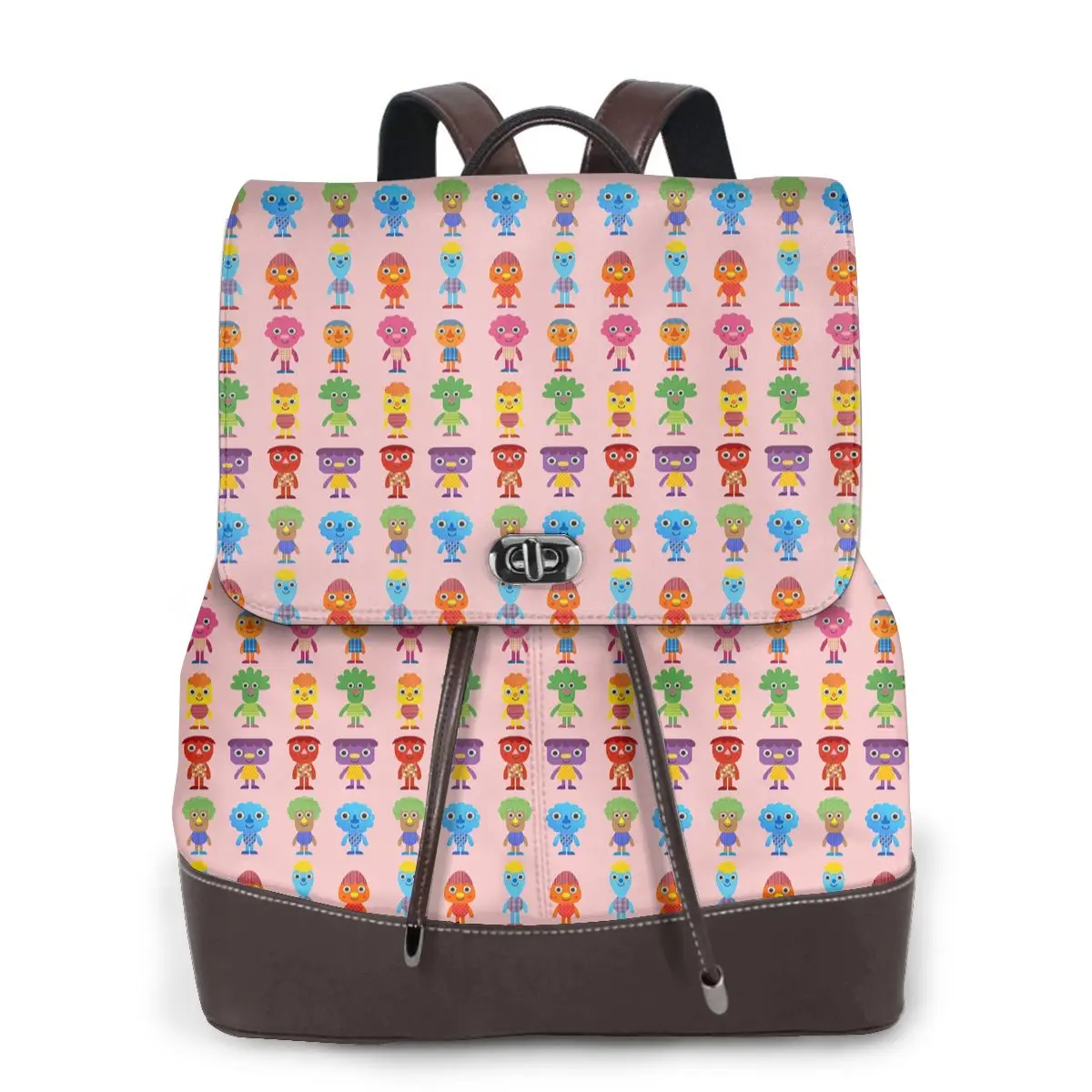 noodle-and-pals-bookbag-school-student-bags-hiking-travel-daypack-for-women-fashion-derma-backpack
