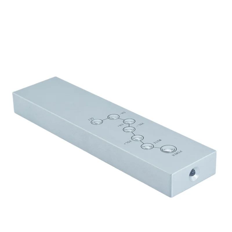 Learning remote control, all-aluminum alloy, infrared fever audio, neutralcd preamplifier, tv set-top box