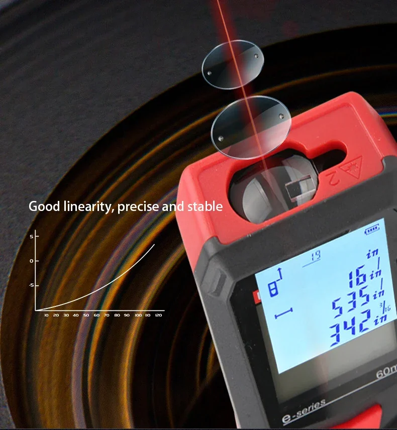 UNI-T LM40e+ LM60e+ Laser Rangefinder Digital Laser Distance Meter Measure Tape Laser Electronic Ruler Range Finder