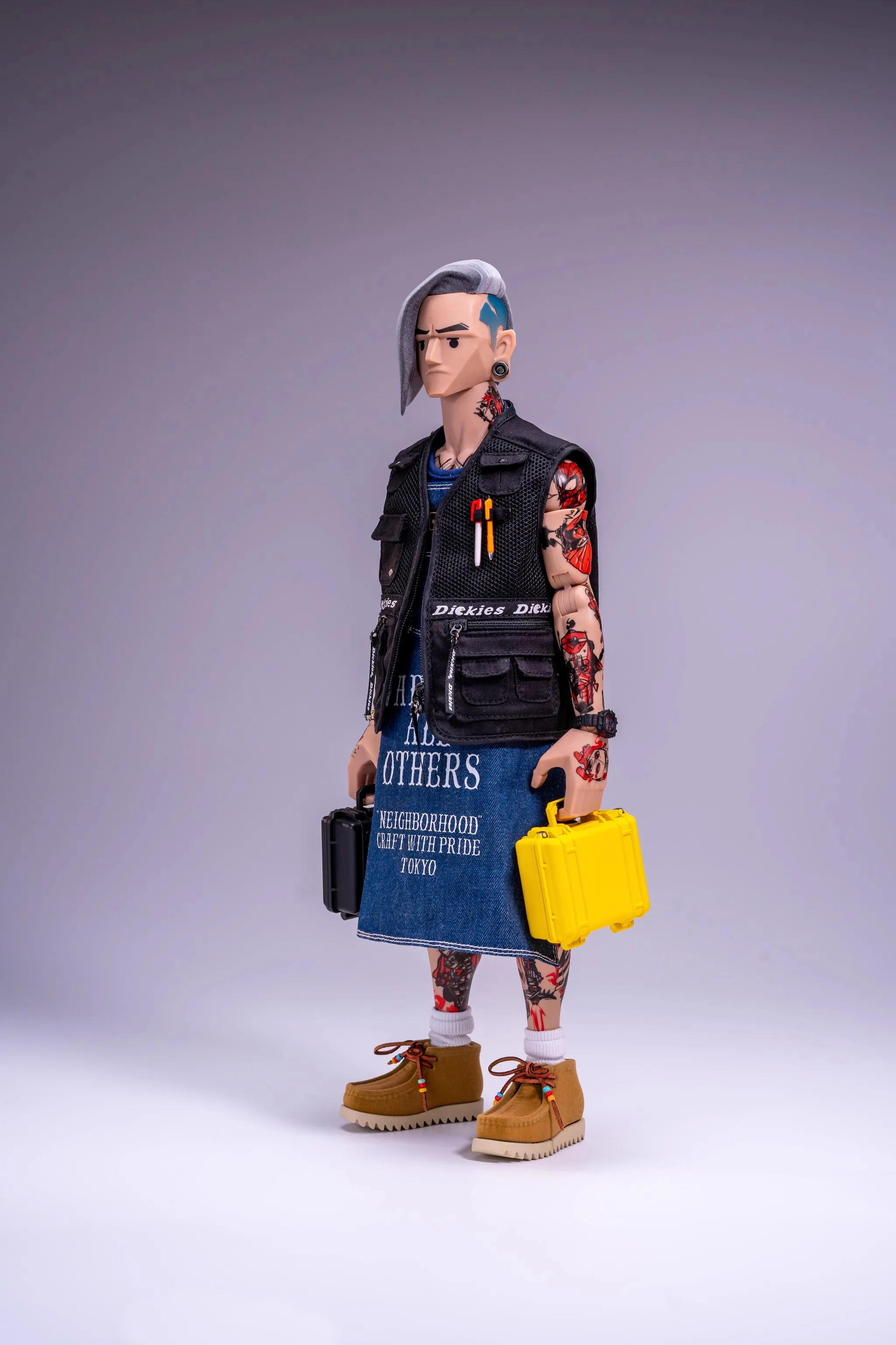 

TrickyMan12 202501 1/6 мужской солдат татуировщик полный набор 12 дюймов экшн-фигурка модель игрушка в наличии