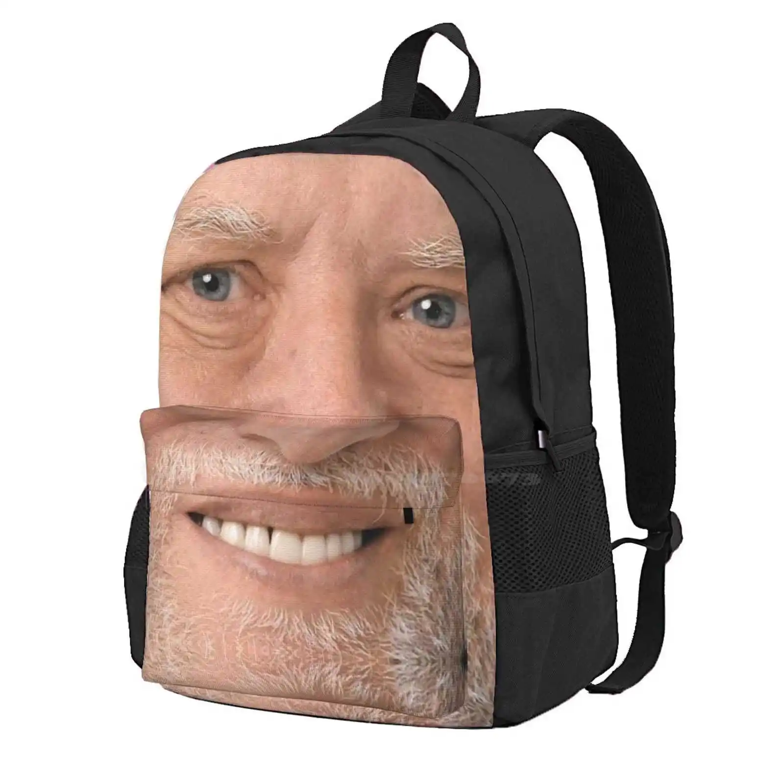 Hide The Pain Harold High Definition Hot Sale Schoolbag Backpack Fashion Bags Hidethepain Memes Hide The Pain Harold Stock