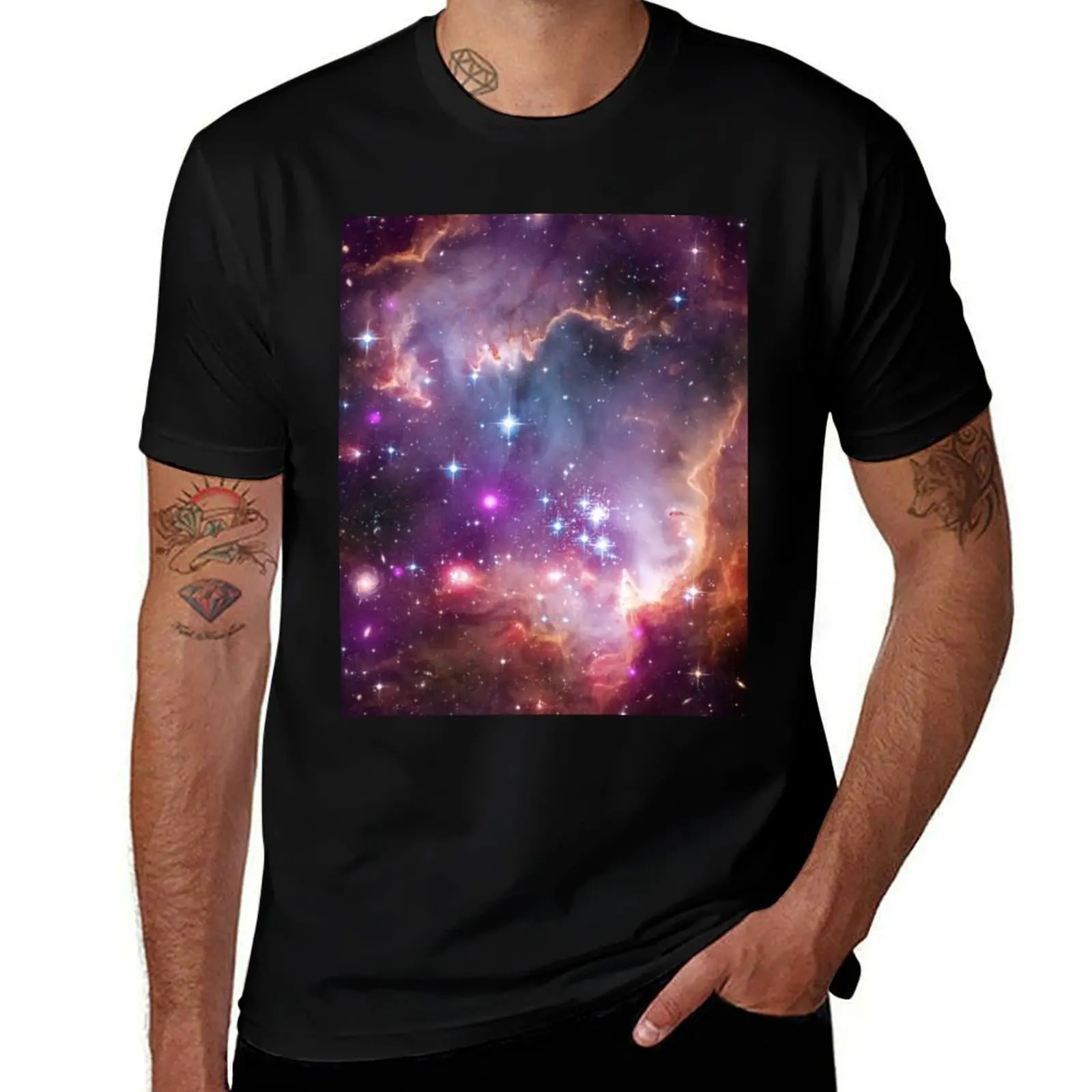 

Small Magellanic Cloud - Space Scene T-Shirt essential t shirt shirts graphic man t shirt mens graphic t-shirts