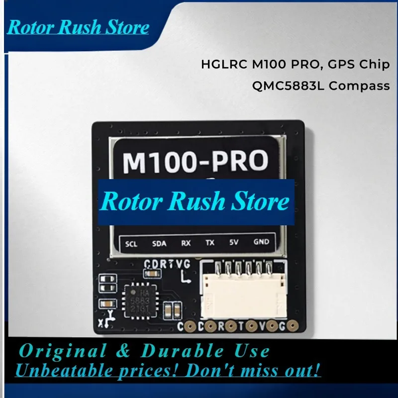 RoRuSHGLRC FPV GPS（M100-PRO）build-in Compass 10th Chip With Failsafe Auto RTH For Betaflight Aroupilot Inav For FPV Drones