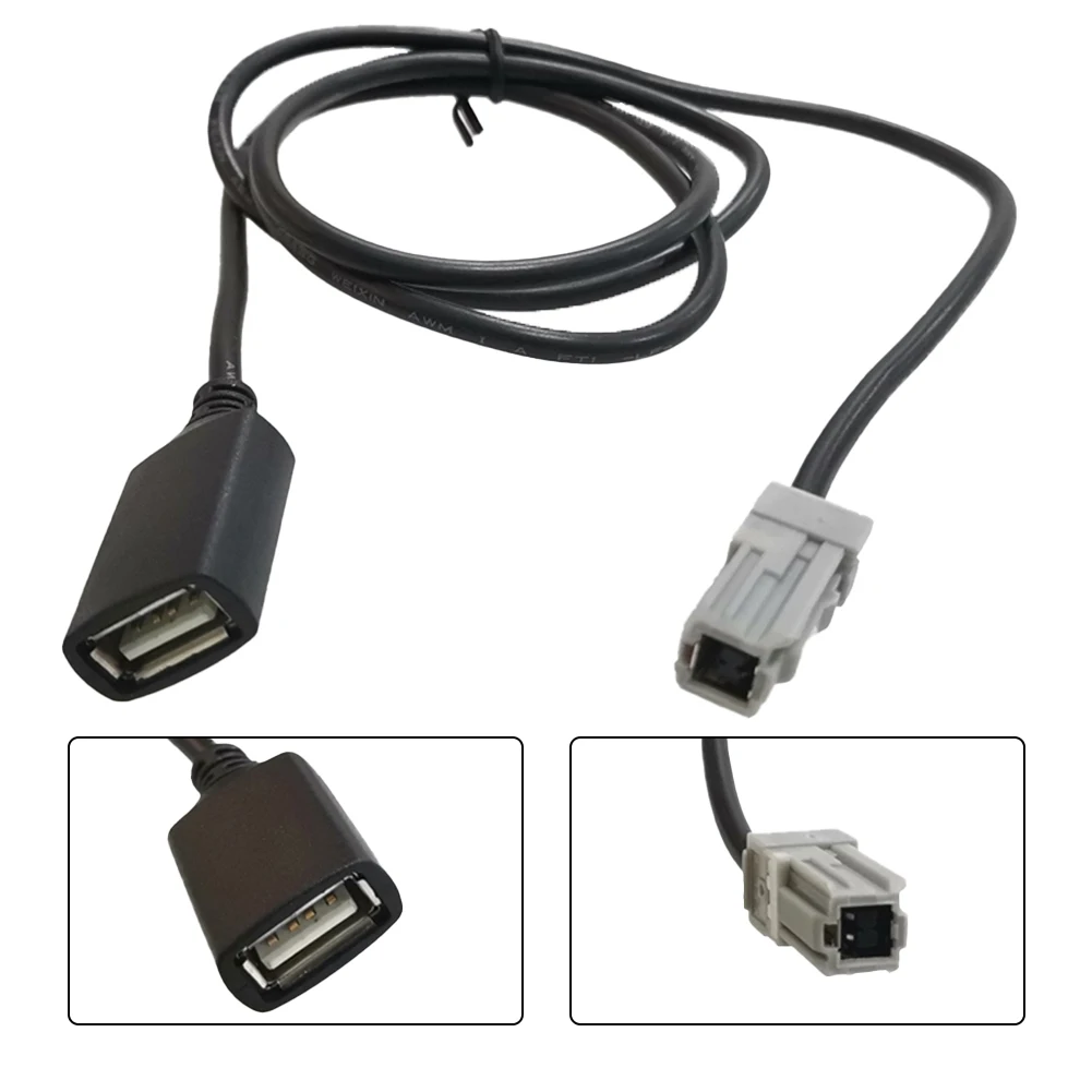 For Toyota & For Lexus Vehicle USB Cable Adapter 100cm Length Compatible with Different Models Including Yaris and