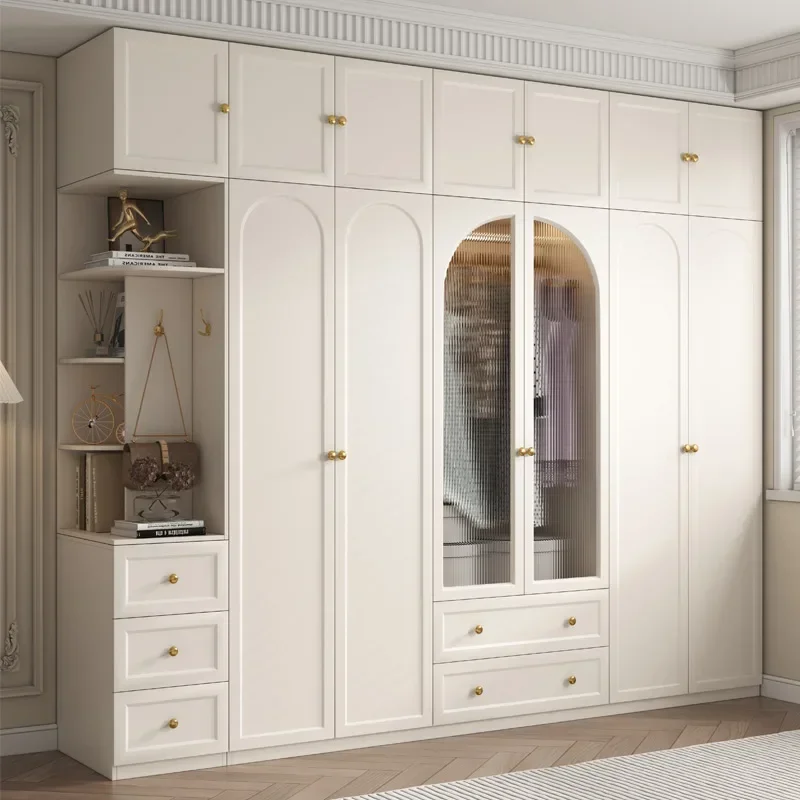 Nordic Furniture Dressers Storage Cabinet Open Cupboards Bed Armoire Sliding Door Wardrobe Partitions Vestidores Home Furniture