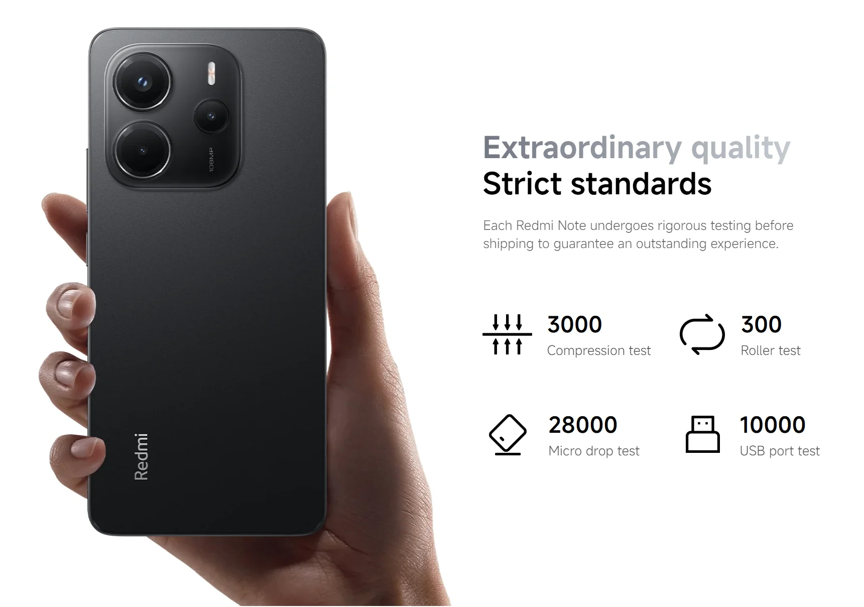 هاتف Xiaomi Redmi Note 14 6GB/128GB 8GB/256GB NFC/Non-NFC إصدار اختياري عالمي للهاتف المحمول