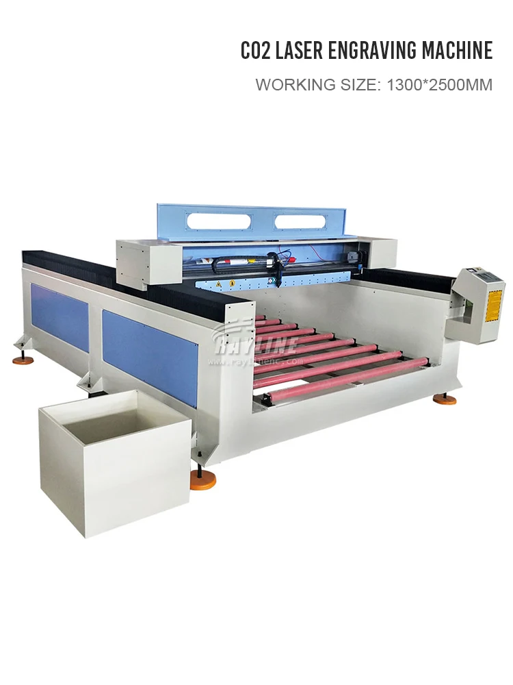 Co2 laser engraving machine for wood/glass/leather 1530/2030 Co2 laser Fabric cutting machine automatic feeding