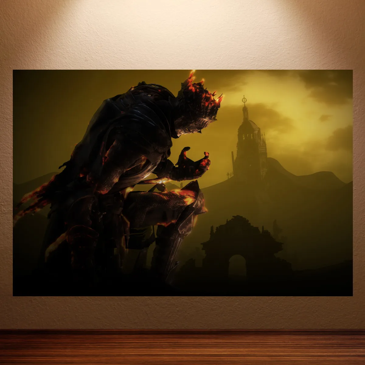 Dark Souls 3 Poster Dark Souls Video Game Posters Gothic Poster Canvas Wall Painting Game Room Wall Decor Room Wall Art Stickers