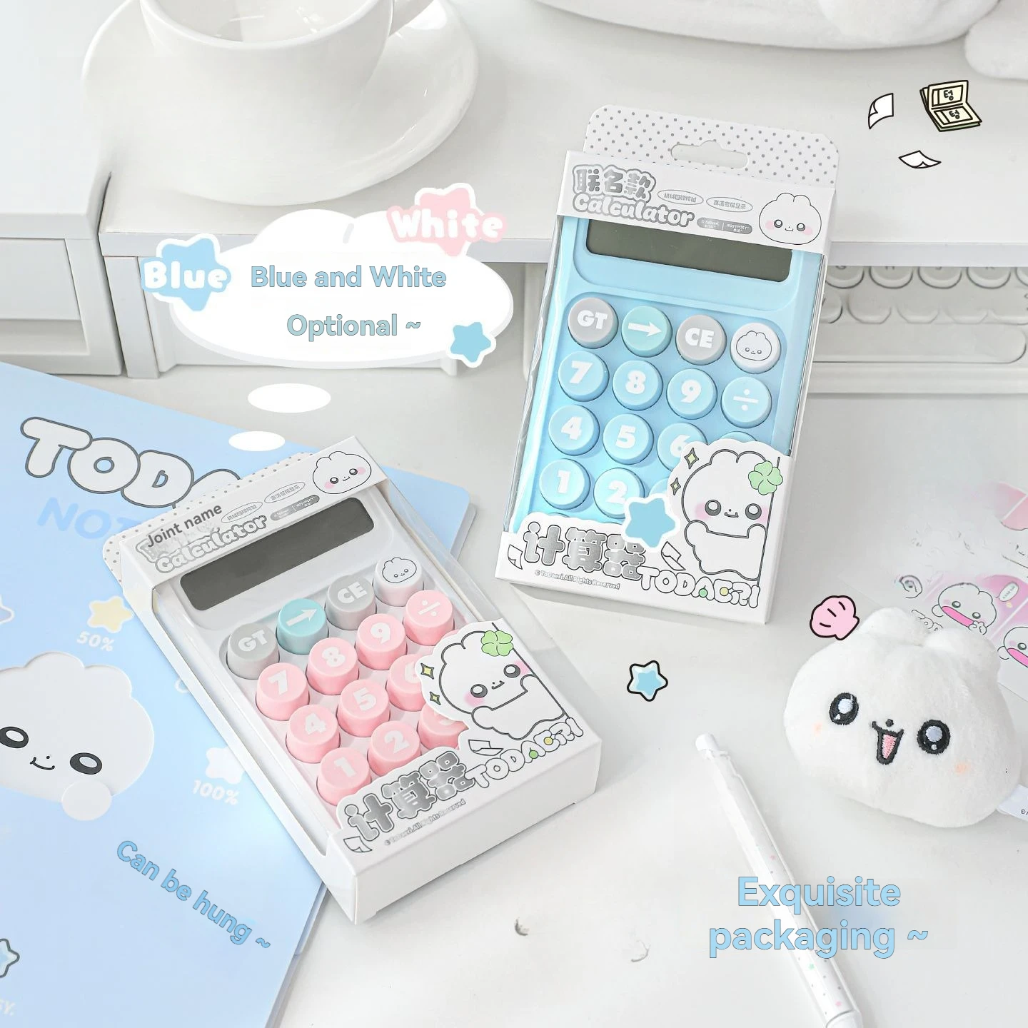 1 قطعة آلة حاسبة عالية الجمال طلاب المدارس الابتدائية الرياضيات طلاب الكمبيوتر #1