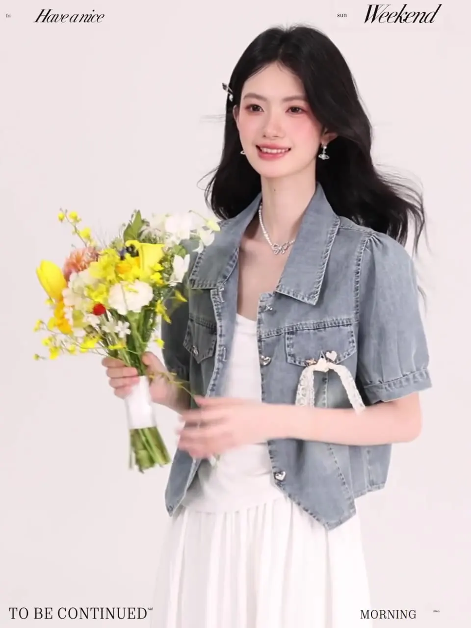 

Coat Denim Blue Winter Womens Quilted Hooded Sheepskin Lining Cropped Four-Pocket Turtleneck Flap Fitted Functional Jackets Ins