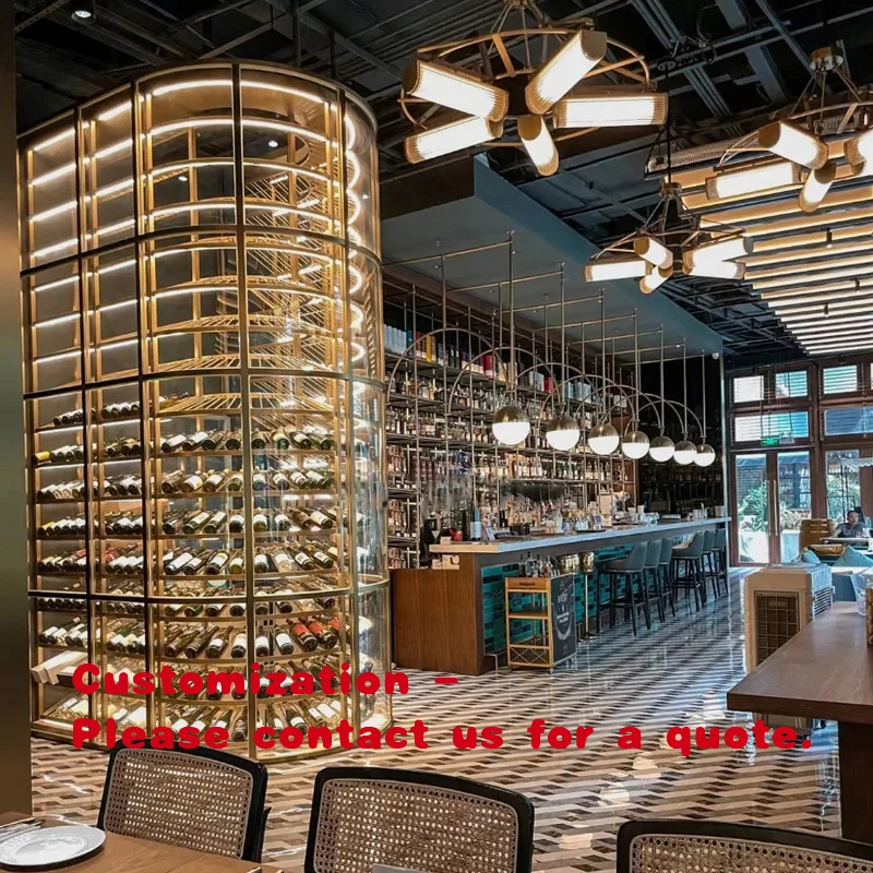 

custom.Luxury Whiskey Display Cabinet Modern Wood Design with Wine Storage Home Bar