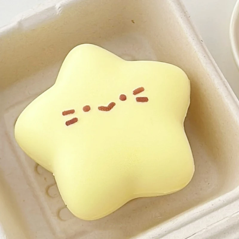 럭키 스타 푸피 스퀴시 스트레스 해소 슬로우 라이징 스퀴즈 피젯 토이 스퀴즈 타바 스퀴시 어린이 성인 생일 파티 선물