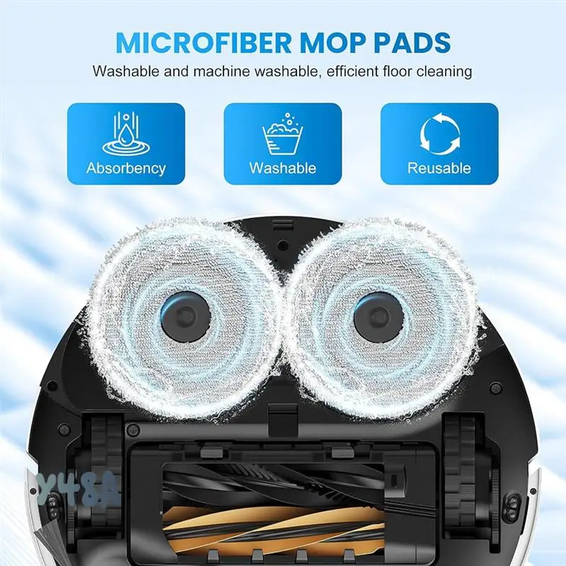 

Replacement Parts For Dreame X50 Ultra Robot Vacuum Parts Main Side Brushes Hepa Filter Mop Cloth Dust Bags-Y48A