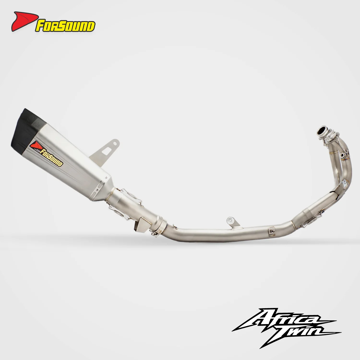 

RS для Honda CRF1100L Africa Twin Adventure CRF1100 2020-2025 выхлопная система из сплава, полная передняя средняя соединительная труба