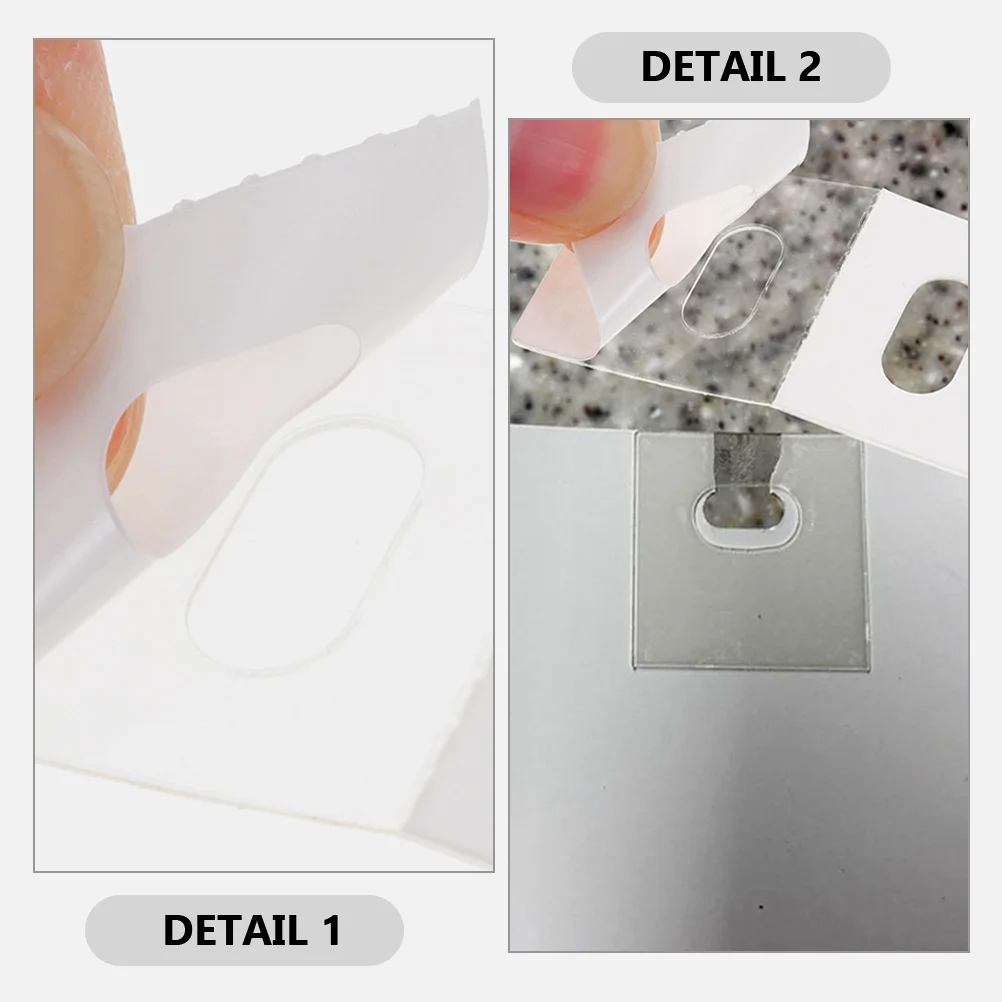 

10 Pcs Curtain Repair Stickers Vertical Blinds Tabs Curtains Set Window Parts The Pet Kit