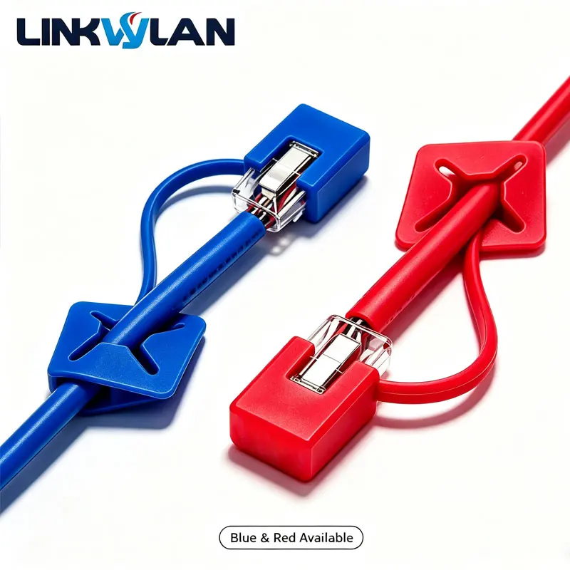 linkwlan-10-unidades-pacote-protetor-de-porta-de-rede-rj45-com-alivio-de-tensao-e-tampa-antipoeira