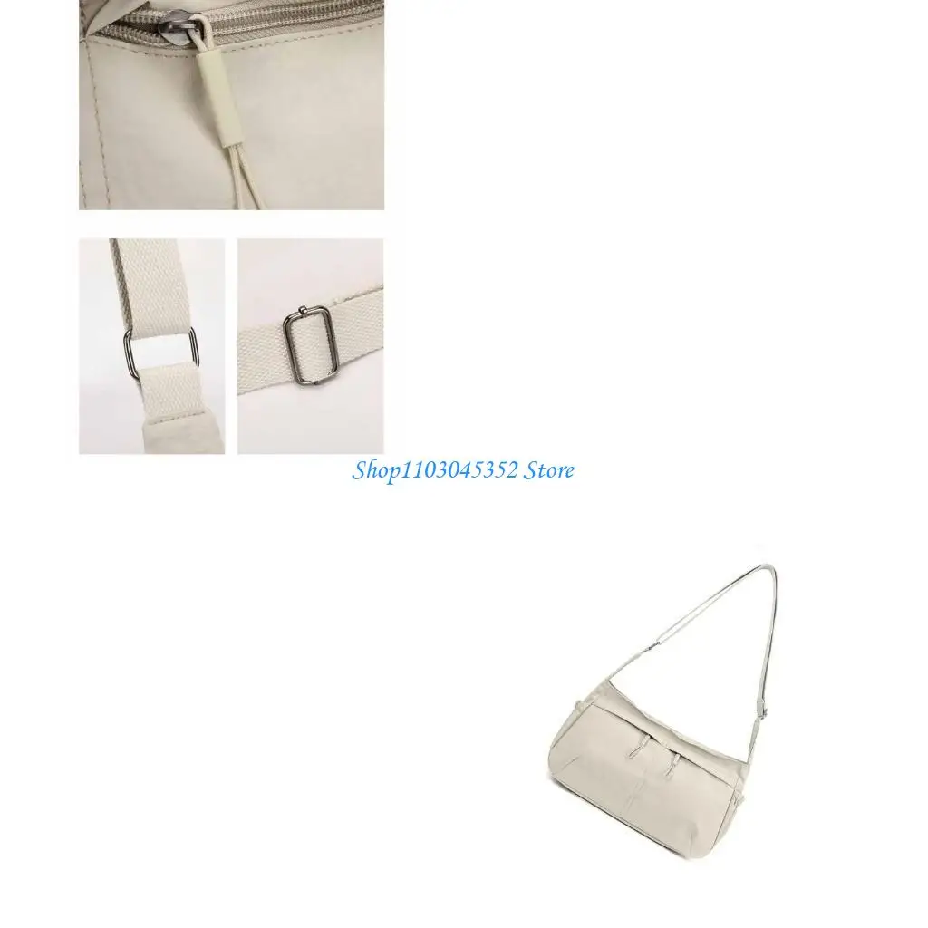 

Practical Underarm Pack Crossbody Bag Practical Nylon Shoulder Bags for Women