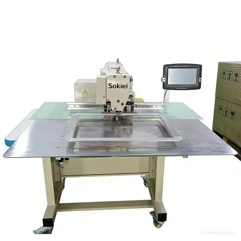 Automatic Shoes Sewing Machine 4030 Programmable Pattern Sewing Machines Industrial Sewing Machines Leather