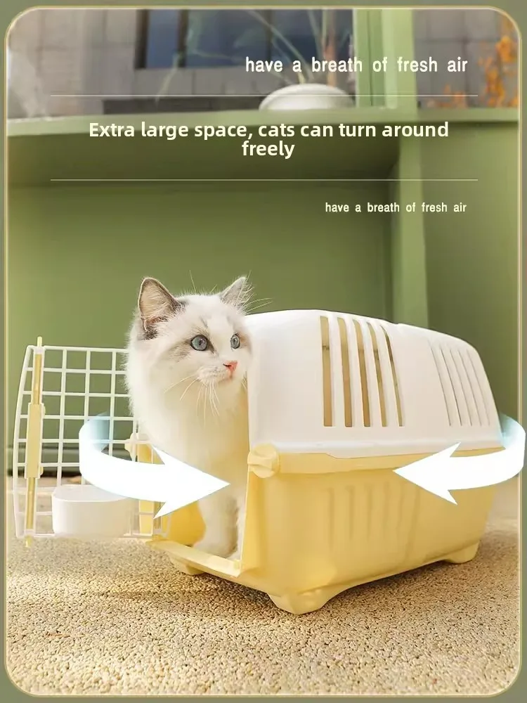 Saco de gato de estimação para fora portátil mensageiro saco de gato caixa de ar gaiola de cão gato carro saco de popa caixa de gato