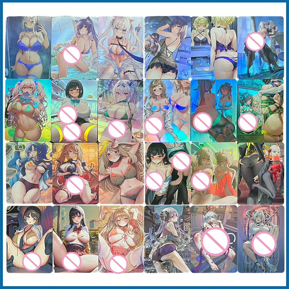 Anime Goddess Story DIY ACG Sakurajima Mai Premium Flash Boy Games Toys Collectible Cards Christmas Birthday Gifts Board Game