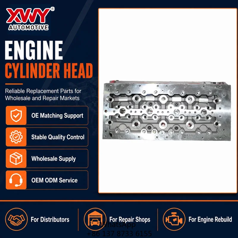 Factory Direct Sale Engine Cylinder Head F1AE 0481D 0481N For Fiat Ducato 2.3JTD 2006 OEM 71752505 504049268 Original Parts