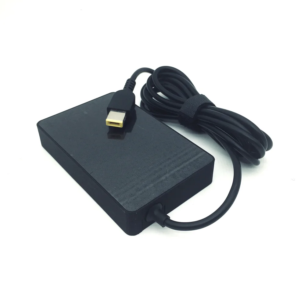 Carregador de laptop 65W com ponta quadrada amarela 20V 3.25A para Thinkpad X/E/S/L/B/U/T/K/Z/Y/G: 430 440 450 460 560 431 440