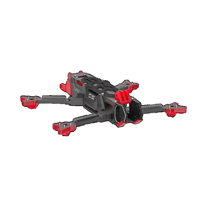 VoidFly 1pcs new  SH CineFlow 5 O4 Pro FPV Frame Kit - Quick-Release Side Panels 5mm Arm No Prop Obstruction for O4