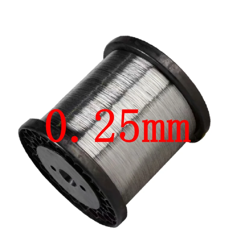 0.25mm 316 stainless steel wire 30 gauge boat ship marine grade seaworthy corrosion resistance 316L wire 100 meters/lot