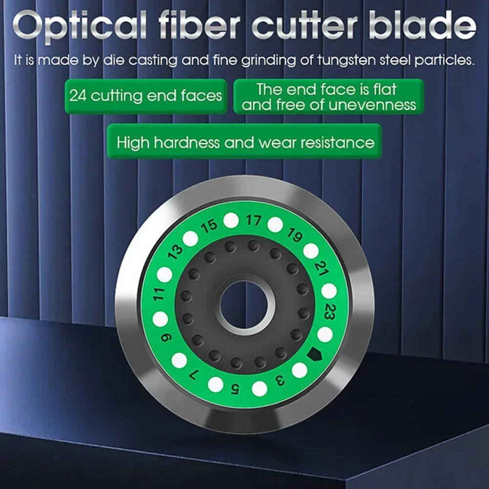 FTTH Fiber Optic Cutting Machine Blade Replacement Blade16 Bit End Face Blade FC-6S 6S 7S X0 S 2 30S X2 X3