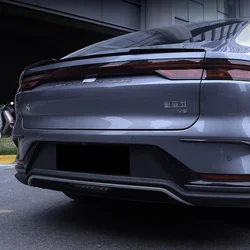 Use For BYD Newest Han Spoiler  2022+ High Quality ABS Platic Rear Wing Lip Spoiler Car Tail Wing Decoration Glossy Black