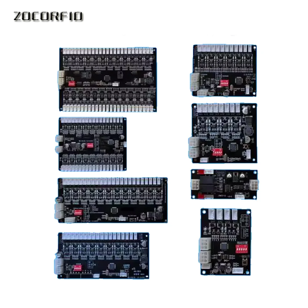 12V/24V RS485 locker Storage Cabinet controller electronic cabinet Lock Controller board 8CH 12CH 14CH 18CH 24CH 36CH