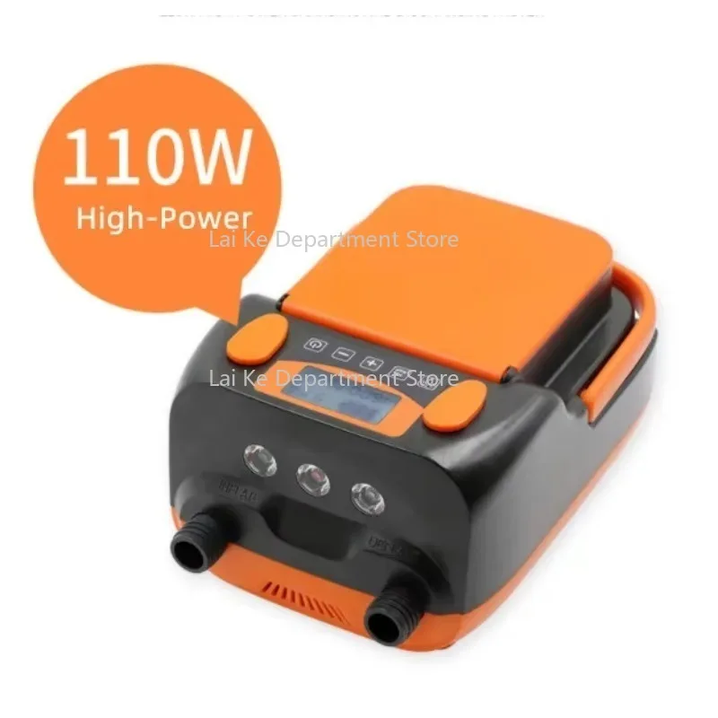 

Rechargeable SUP Air Pump Electric Portable 16PSI Air Pump with Built-in 6000mAh Battery USB Charging Ports Air Compressor