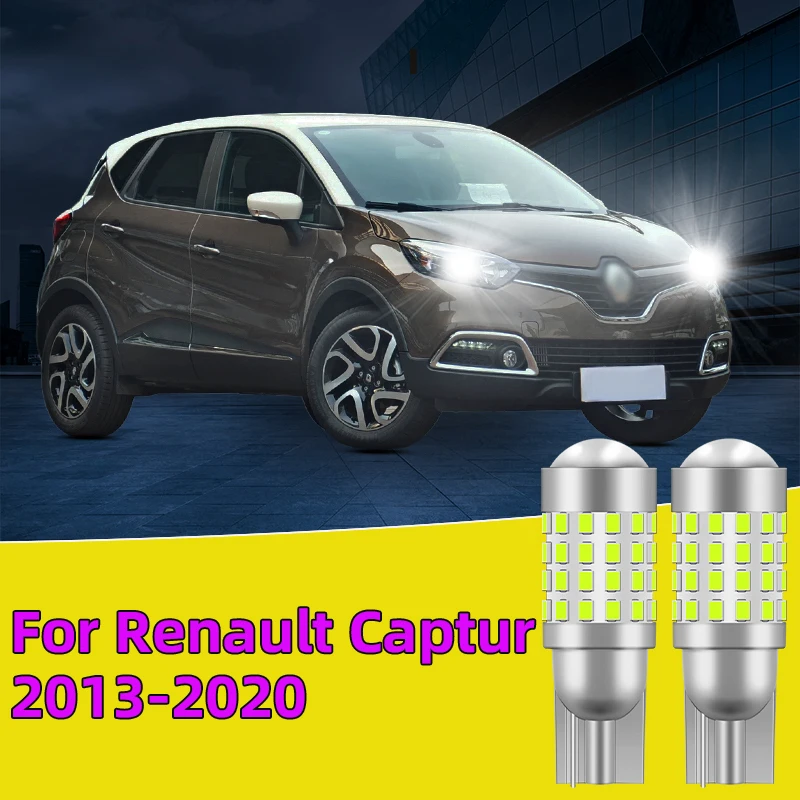 

2PCS For Renault Captur 2013-2020 Clearance Light side marker position Signal Lamp width light 12V24V Car Led Traffic Bulb White