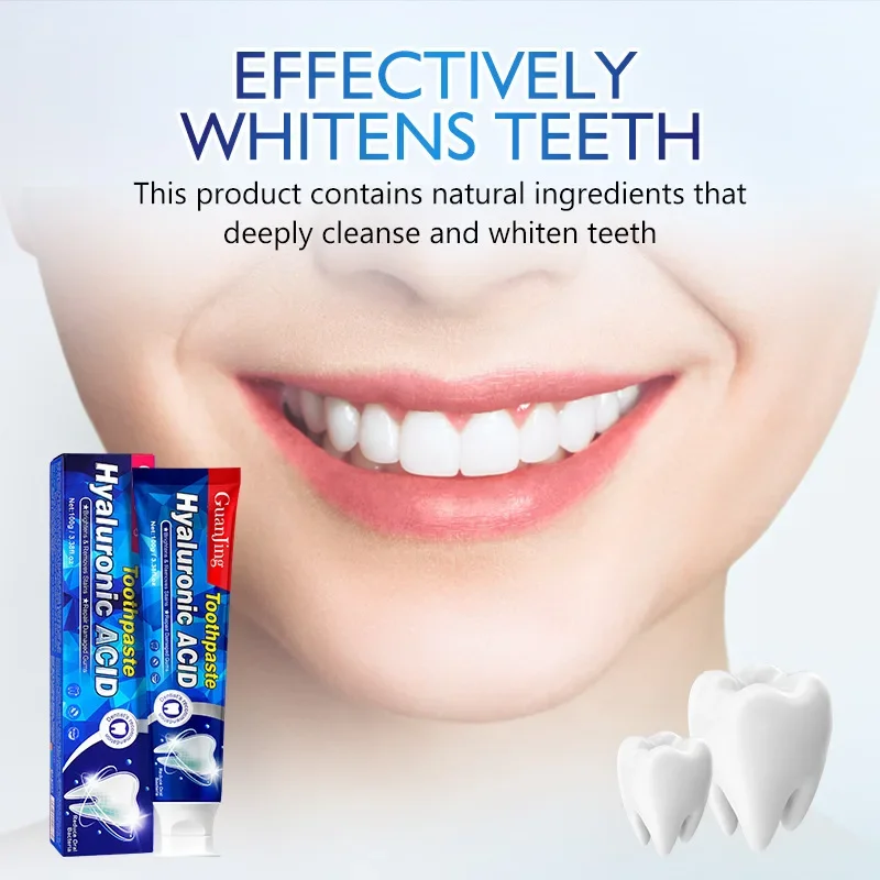 Hyaluronic Acid Toothpaste Gum Repair Toothpaste brightens Teeth Restorative Relieve Gum And Soft Tissue Problems Toothpaste