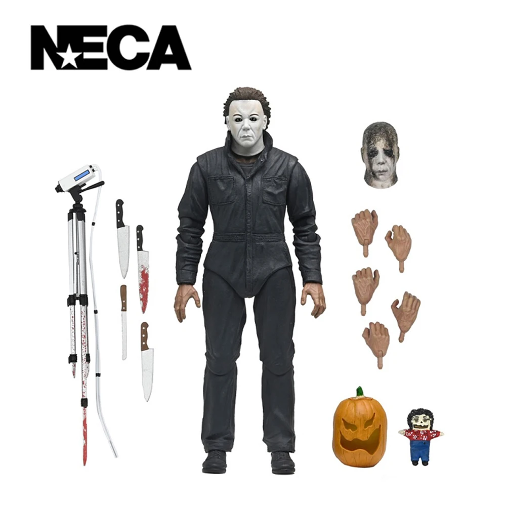 NECA Halloween: Resurrection - Ultimate Michael Myers Figurka Akcji w Skali 7 cali Model Zestaw do Składania
