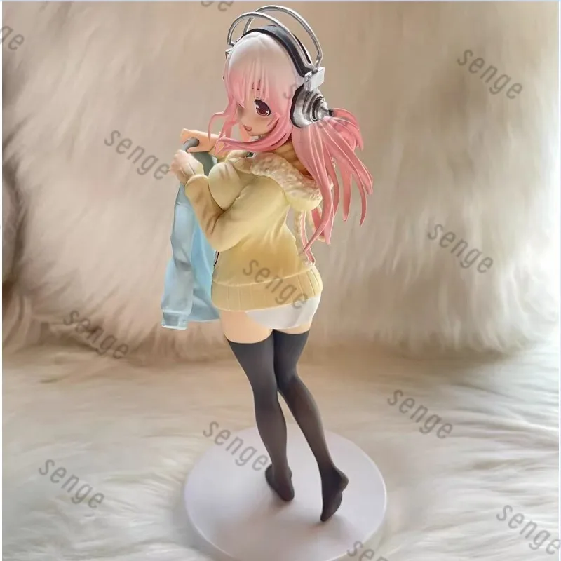 [Genuine in stock]FuRyu Super Sonico Drawing from daily life home styling pillow Ver. Standing Scenery Figure Dressing Time Gift view 3