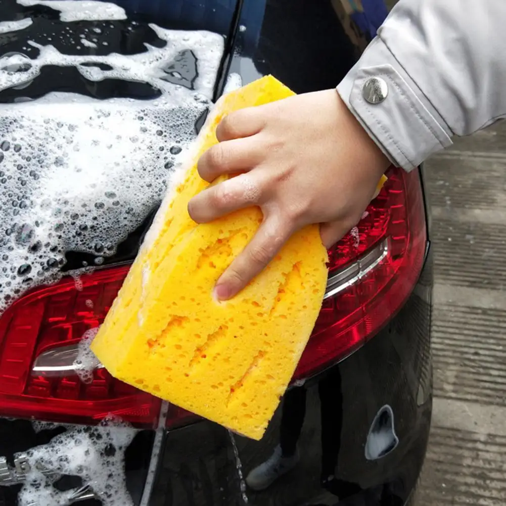 

Rectangle Useful Multipurpose Car Washing Sponge 8 Shape Washing Sponge Honeycomb Design for Auto