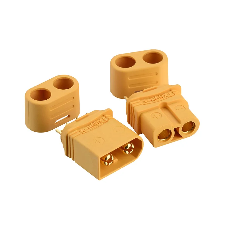 Male Female Connector XT90 Plug Terminals Cable Adapter Wire Terminal Power Plugs for RC Lipo Battery Drone Boat Car Connectors