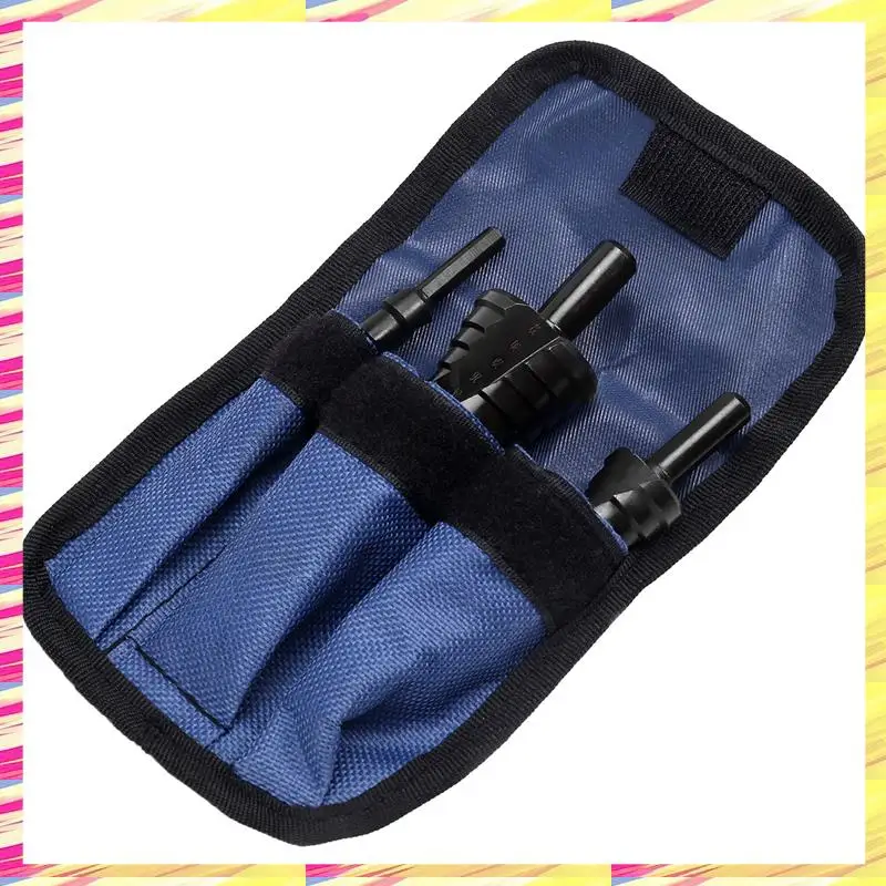 

ABJJ 3PCS Step Drill Bit For Metal 4-12Mm 4-20Mm 4-32Mm Spiral Flute Unibit Step Drill Bit Coated Universal Bit
