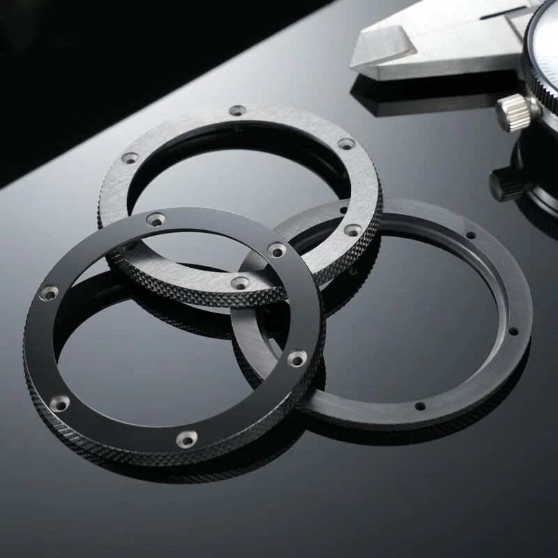 فتحة مقياس الحافة الخزفية والإطار الخارجي لساعة Hublot Big Bang 42.53x33.35 مللي متر ملحقات جزء إصلاح الساعة