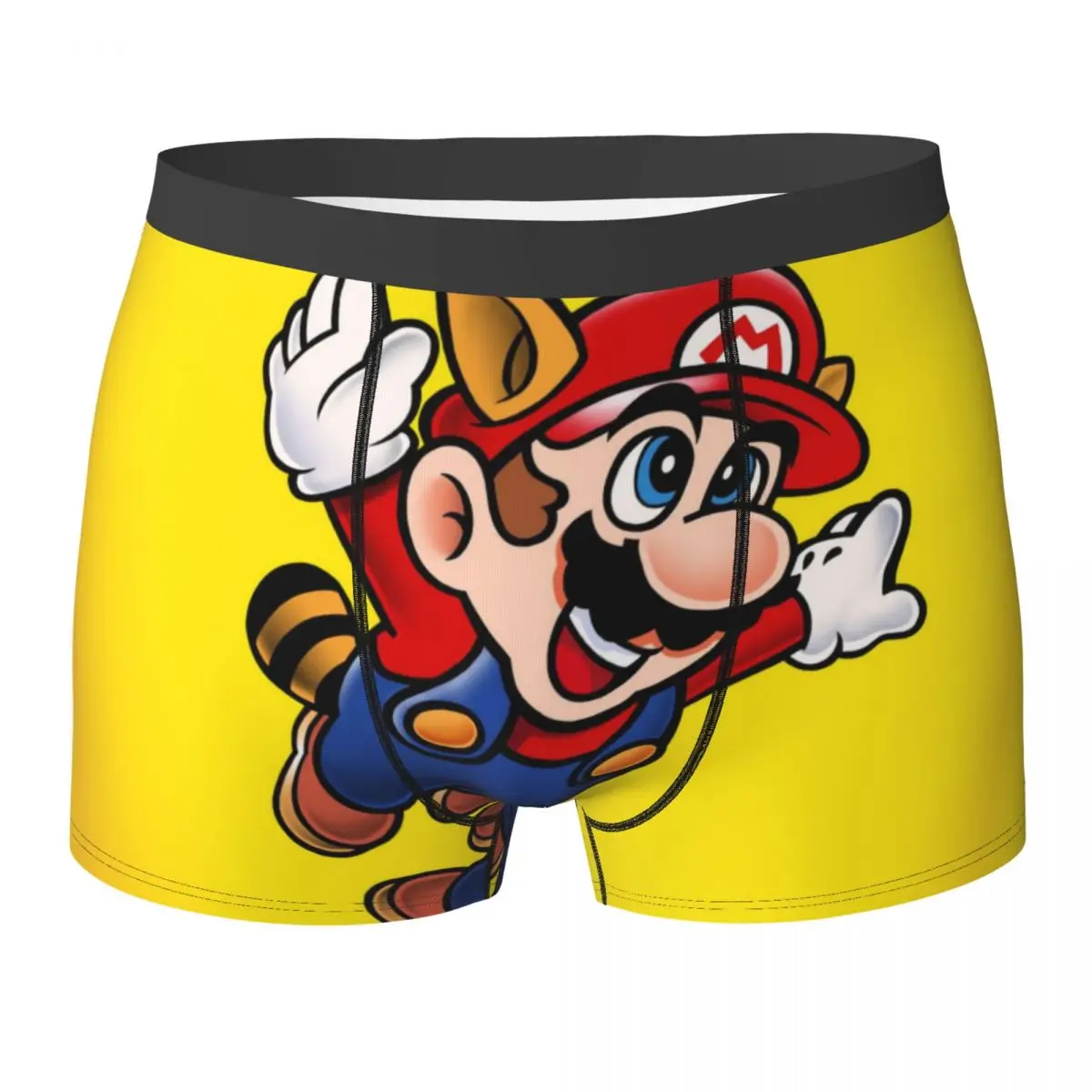 Boxer Underpants Shorts Super-Mario 3 Panties Men Breathable Underwear for Homme Man Boyfriend Gifts