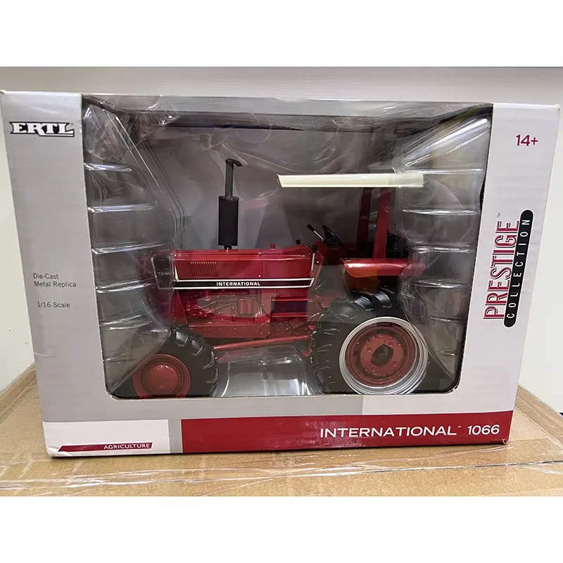 ERTL-Tractor de aleación de fundición a presión, modelo de maquinaria agrícola, colección de exhibición de recuerdos, escala 1:16, 1066, 14847