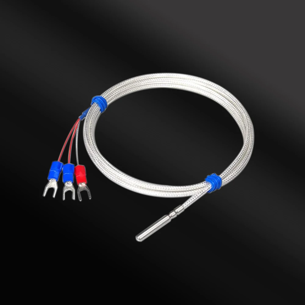 Waterproof PT100 Type Probe Thermocouple Optical Rod Temperature Sensor for Industrial Use
