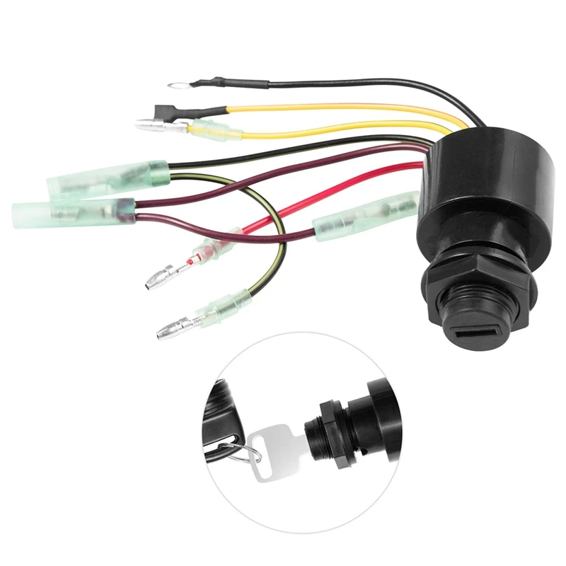 NEW-87-17009A5 Boat Motor Ignition Key Switch For Mercury Outboard Motors 3 Position Off-Run-Start