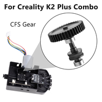 Upgraded Gear For Creality K2 Plus Combo Nano Coating Hardened Steel CFS Five-Way Driven Wheel Wear Resistant 3D Printer Parts