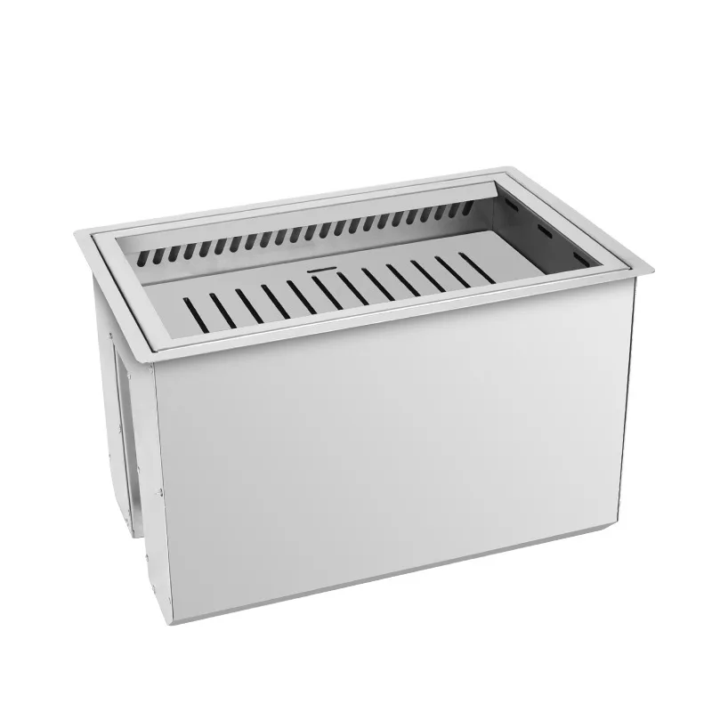 Commercial Japanese-style barbecue shop barbecue charcoal grill square