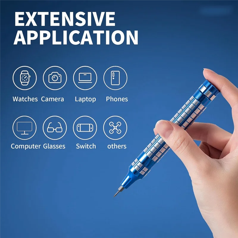 مجموعة مفكات براغي تريند 2025، مفك براغي يدوي على شكل قلم، مفك براغي صغير 24 في 1، مثالي لأجهزة الكمبيوتر المحمول والهاتف والمجوهرات والساعة