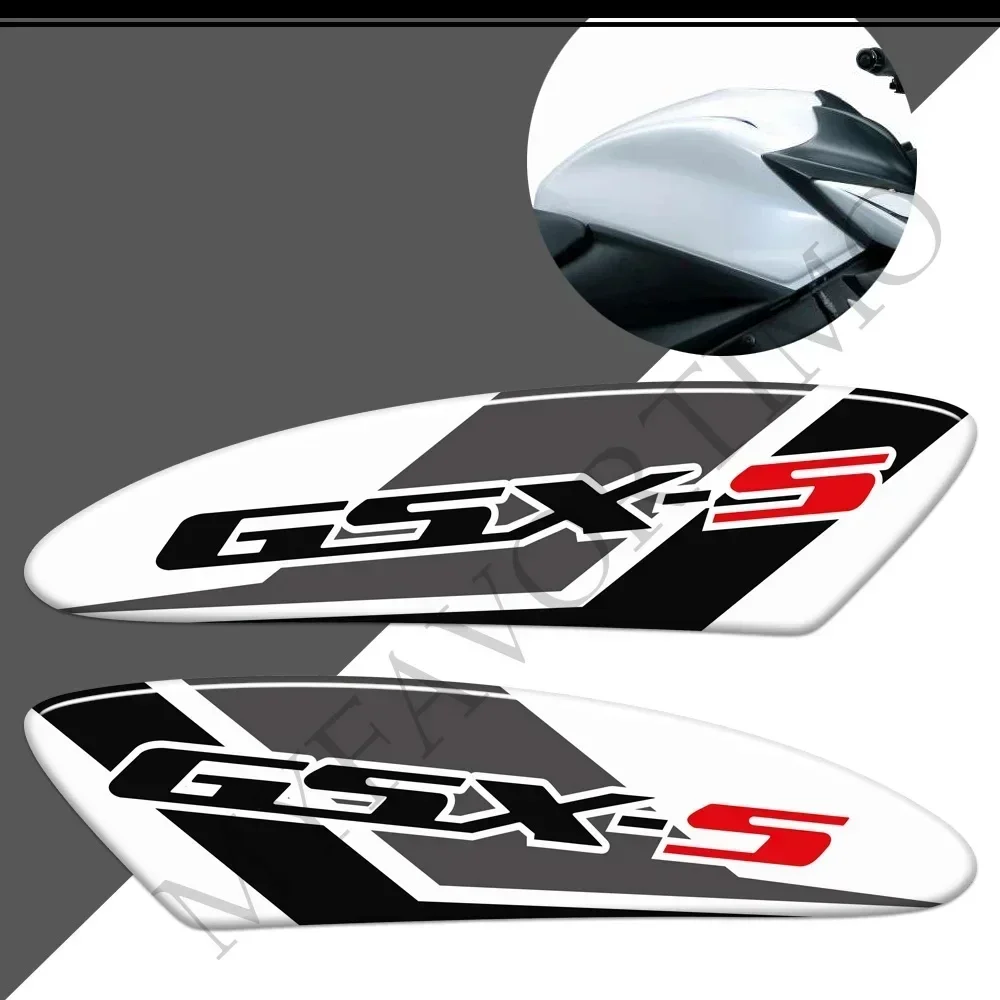 

s750 For Suzuki GSX S125 S750 S1000 750 1000 Tank Pad Protector Stickers Decals Fender Protection